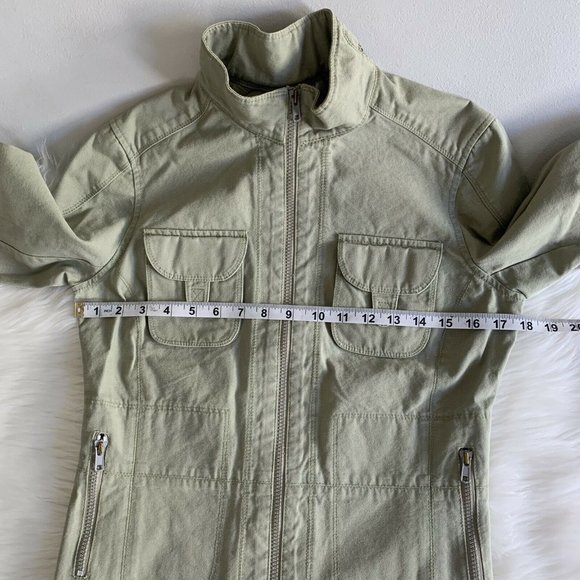 Margaret O'Leary Full Zip Anorak Utility Style Jacket Full Zip Size Small - READ - Picture 5 of 11